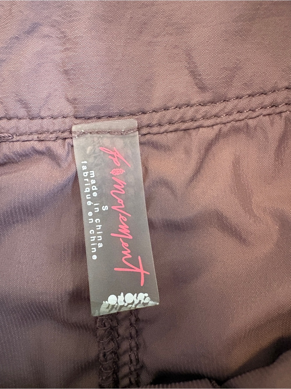 FP Movement Free People Sure Thing Cargo Skirt Skort Purple Zipper Small - Picture 4 of 7